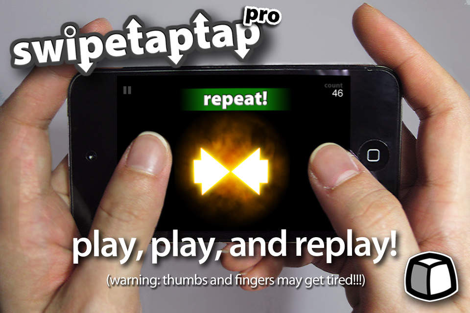 SwipeTapTap Pro - A fun and addictive gesture game