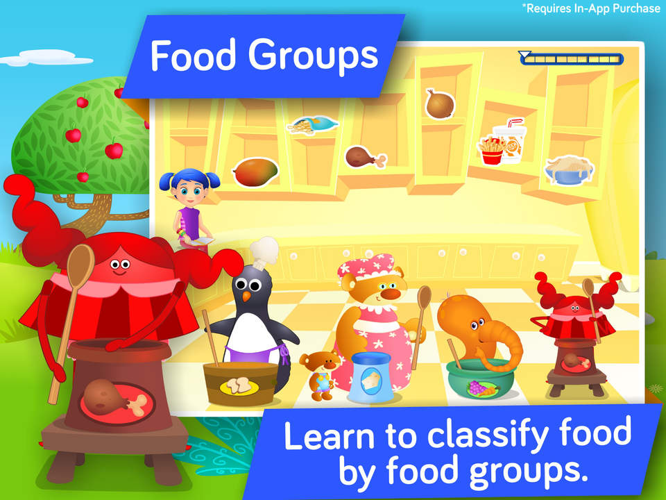 nutrition and healthy eating educational games to teach kids in educational games to teach kids in preschool and kindergarten about food and a balanced diet by i learn with revenue download estimates app store