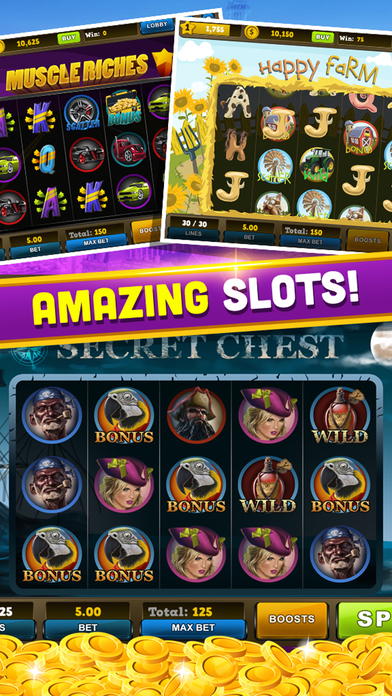Casino Realistic Slots - Double 777 Bet Simulation screenshot 5