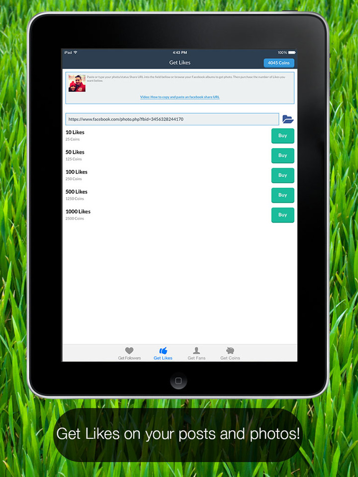 FBoost - for Facebook Likes and Followers screenshot 5
