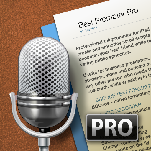 teleprompter for ipad app