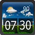 Weather Show is an ipad application program with functions of weather forecast, time and wallpaper, with another function of time interval greeting