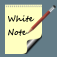 WhiteNote is an easy to use digital notebook application for the iPad that supports free-form text positioning and basic free-hand drawing as well as support for images and sound