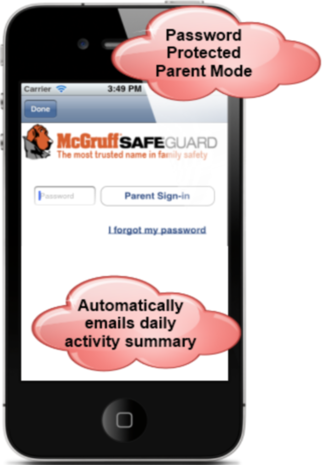 McGruff SafeGuard Browser Screenshot