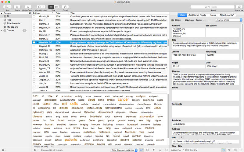 Bookends 13.2 Mac 破解版 Mac上优秀的文献书籍管理工具-爱情守望者