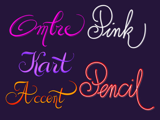 Penmanship for iOS Draw fascinating variations with simple Penmanship for iOS Draw fascinating variations with simple