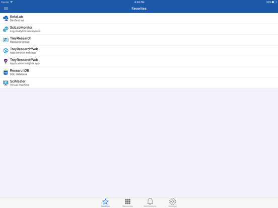 Microsoft Azure Screenshot