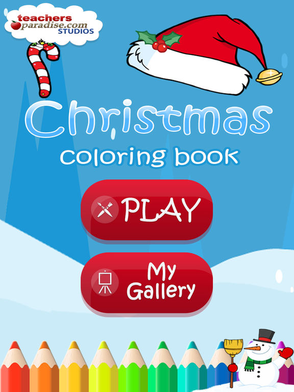 Christmas Coloring App
 App Shopper Christmas Coloring Coloring Book for Kids Games