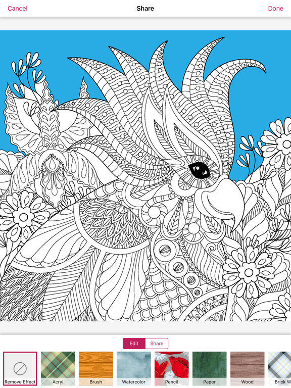 Download App Shopper: coloring book color therapy free adult for adults (Games)