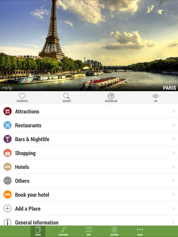 Paris Travel Guide (with Offline Maps) - mTrip Screenshots