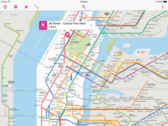 App Shopper: New York Rail Map Lite (Travel)