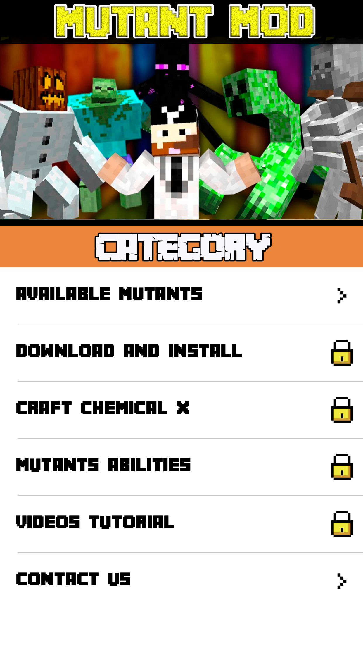 MUTANT CREATURES MOD FREE Guide for Minecraft PC Edition