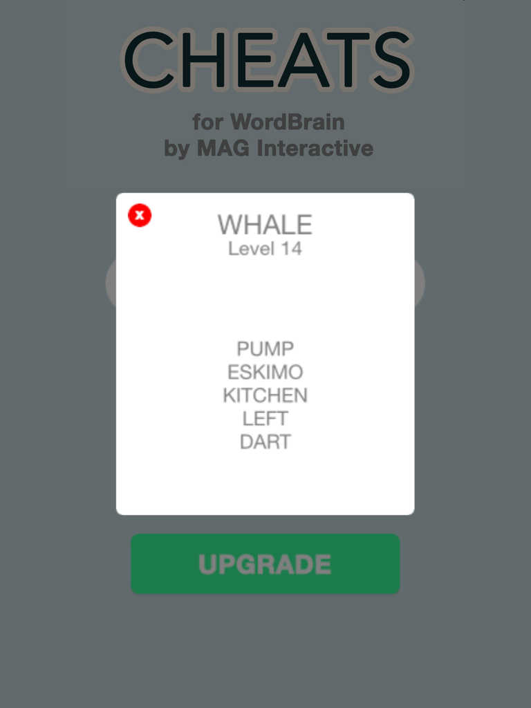 word brain app answers