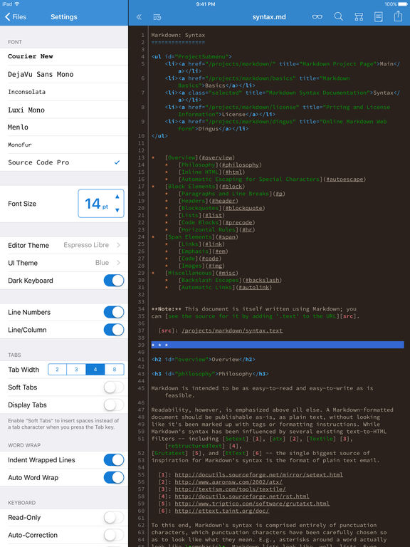 textastic code editor for ipad review