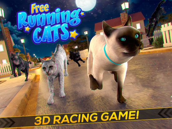 App Shopper: Running Cats - Survive The Free Kitty Cat Simulator (Games)