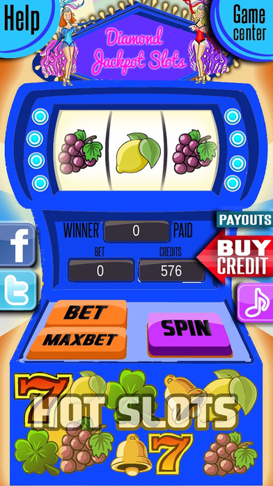 AAA Lucky Diamond Jackpot Las Vegas Casino Slots FREE Screenshot on iOS