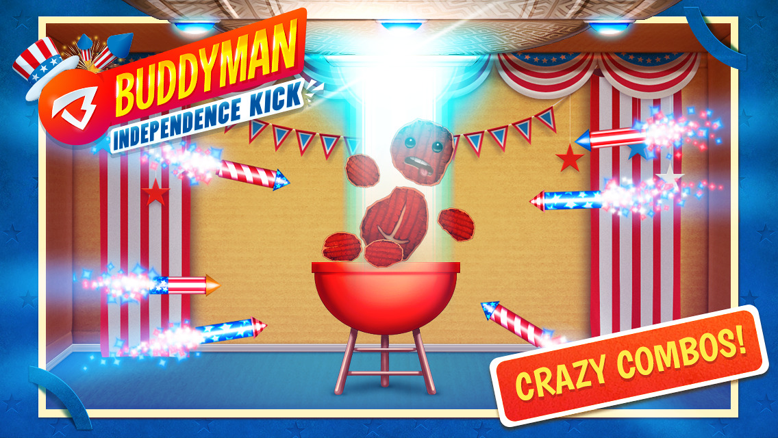 Buddyman: Independence Kick screenshot-4