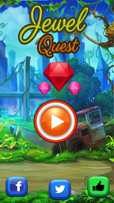 Jewel Quest World HD - Addictive  match 3 puzzle game for kids and girls Screenshot on iOS