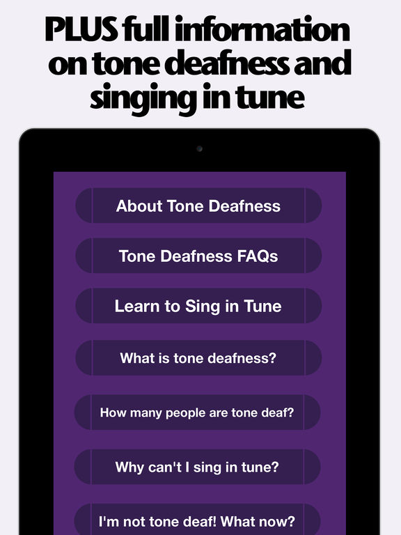 App Shopper Tone Deaf Test Check For Pitch Deafness Entertainment