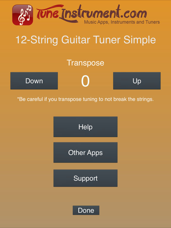 12String Guitar Tuner Simple appPicker