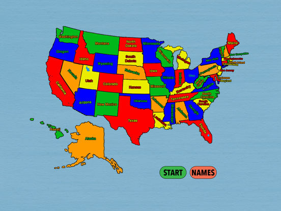 App Shopper: United States Map Puzzle (Education)