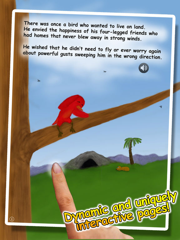 Striding Bird - An inspirational tale for kids Screenshots
