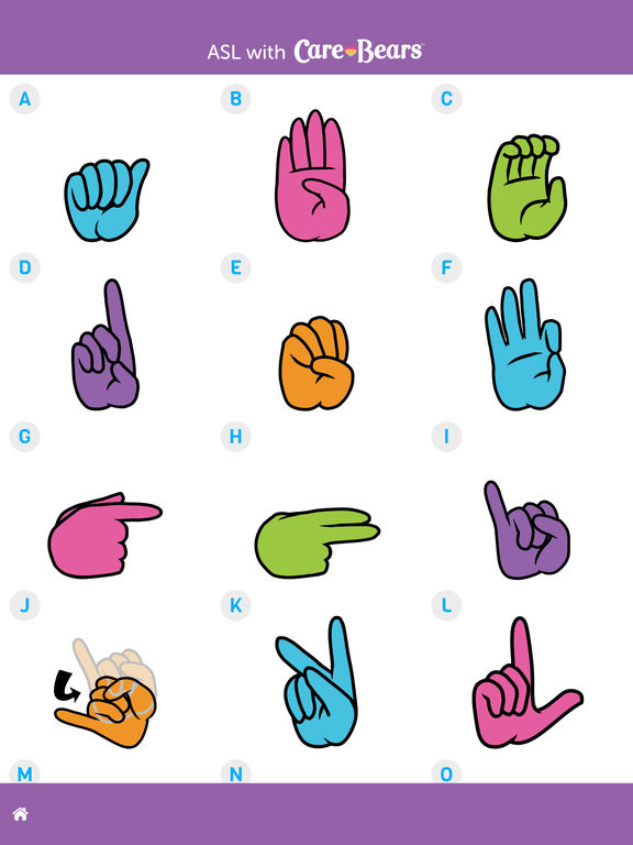 Shades Music Asl - 0425 graphic relating to Sign Language Colors Printable identify Hues Music Asl - 0425